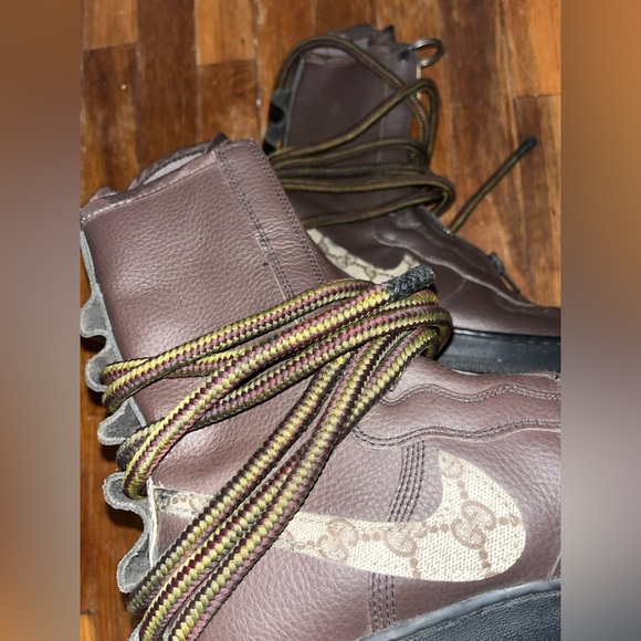 Custom Gucci Air Force 1 high boot - Picture 4 of 8